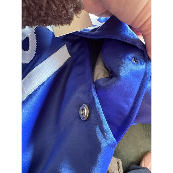 SMALL Madhappy Dodgers Satin Baseball Jacket - Picture 4 of 8